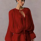 Лиджана | Елегантна Бохо Кратка Рокля