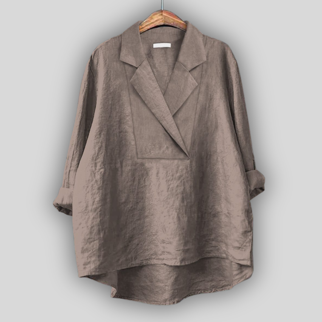 Линена блузка “Розова Аура”