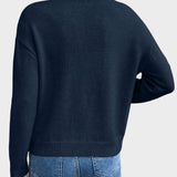 Лиора - Блуза с V-образно деколте и дантелена украса