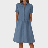 Нада – Ежедневна дънкова рокля