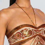 Максимална рокля Златна Аура