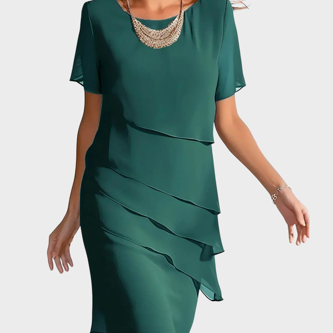 Кристина – Елегантна отслабваща рокля