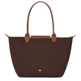 Longchamp - Чанта Le Pliage Large, Ебено кафяво