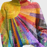 Многоцветен Плетен Ролак