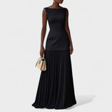 Елена - Луксозна дълга рокля без ръкави