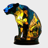 Лампа с glow ефект "Полунощен Пантер"