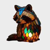 Енот светлинна лампа