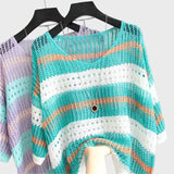 Лек Плетен Топ с Отвори