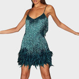 Дора - Елегантна коктейлна рокля