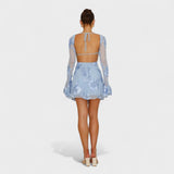 Джулия - Рокля с цветен чар