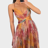 Миа - Цветна Макси Рокля за Безупречна Елегантност