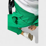 Ника – Персонализиран комплект: мек сако и широки панталони