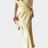 Комплект Сара с Топ с Прекръстени Презрамки и Лека Пола