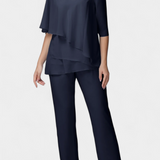 Лана Две Части с Женствена Силуета без Усещане за Напрежение