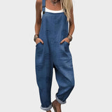 Елена - Непринуден цветен гащеризон за всеки ден