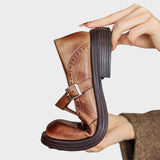 Верда - Елегантни Кожени Обувки