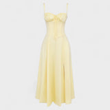 Петра - Корсетна Миди Рокля